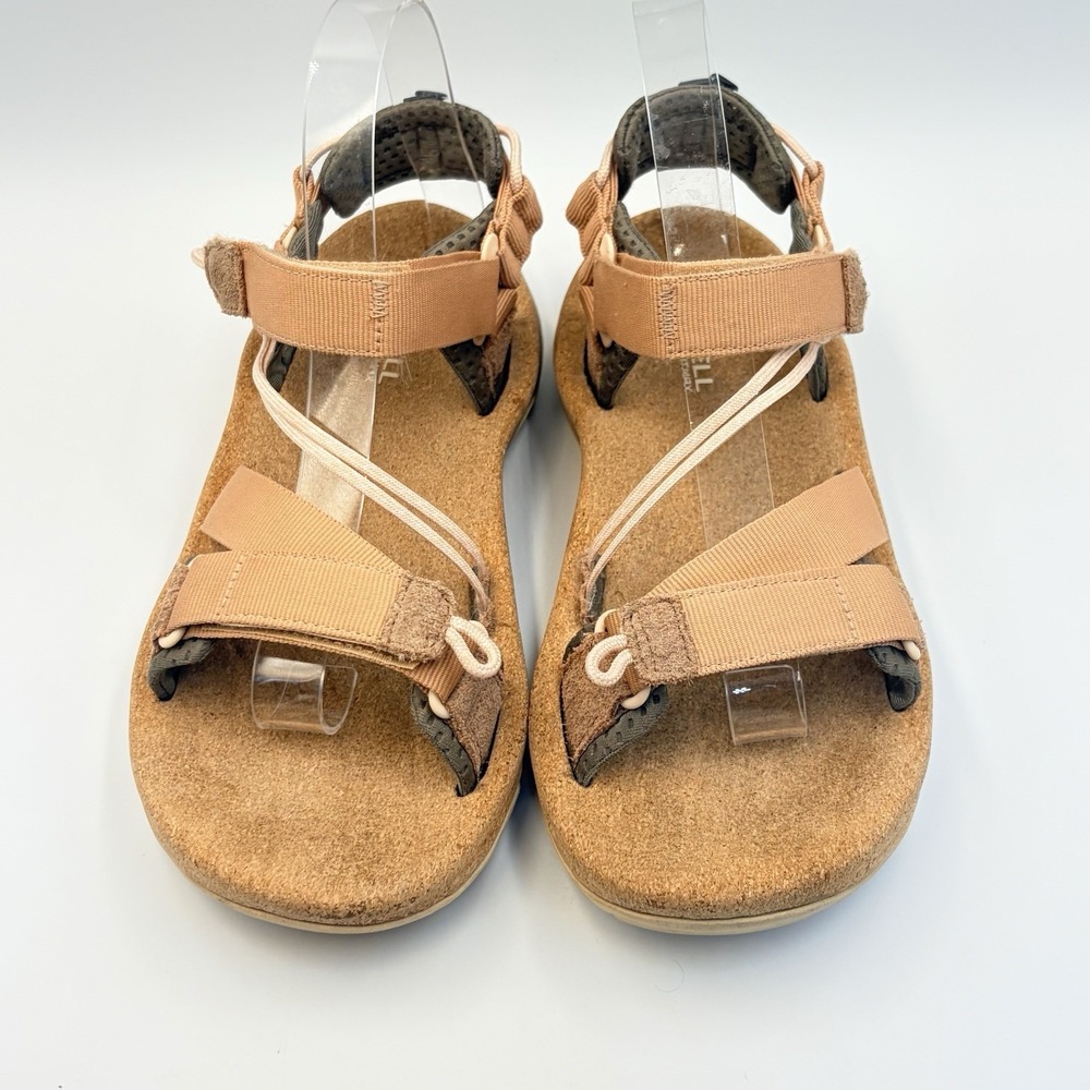 Merrell Women's Sz‎ 9 Speed Fusion RMX Sandals Tan Rose Performance Footwear EUC - Picture 5 of 12